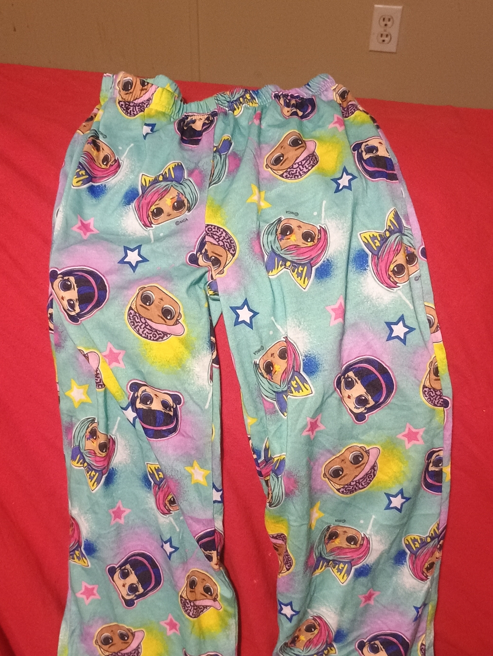 L.O.L. Surprise! Mint Character Print Girls' Pajama Pants
